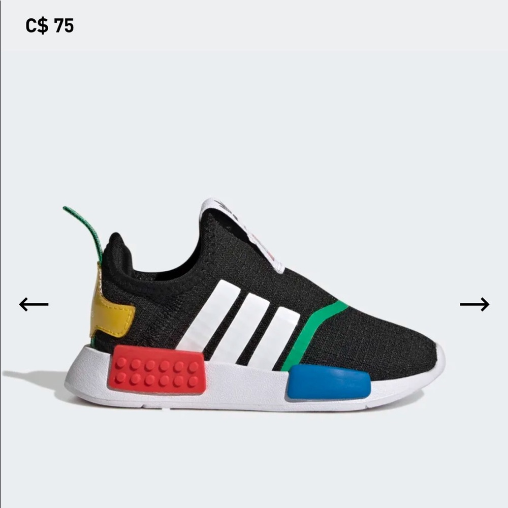 Lightly worn Adidas Lego sneakers